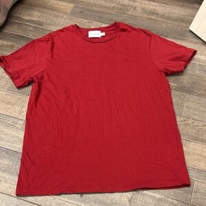 Topman Red‎ 100% Cotton Tee Mens Large